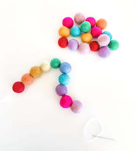 Design services: School Holiday Session - make a Pom Pom Garland at inc!