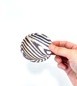 Design services: Ceramic Nerikomi Tiny Dish - Purple Stripe