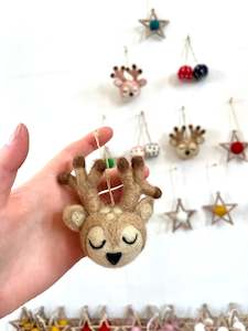 Design services: Reindeer Head Decoration - Fawn