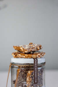 Milk Chocolate Hazelnut Toffee - Jar, 200g