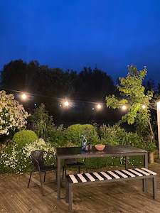 15m Outdoor LED Festoon Lights