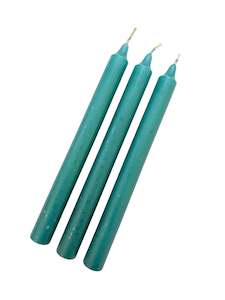 Design services: Turquoise Coloured Candle - 240mm