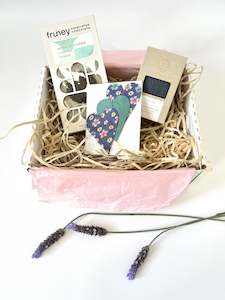 Design services: $45 Giftbox - Chocolate, Soap, Heart Magnets