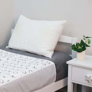 2 x Quilted Pillow Protectors