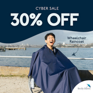 Clothing: Wheelchair Raincoat