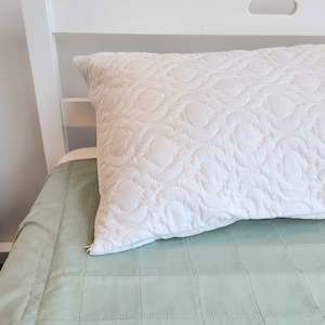 Pillow Protector Waterproof Quilted