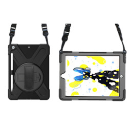 Ipad Mount: iPad 10.2" Ruggedised Case with Hand/Shoulder Strap