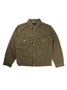 Clothing: 10.5oz Olive Selvedge Type II Jacket