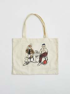 Clothing: Sketch Tote Bag - Off White