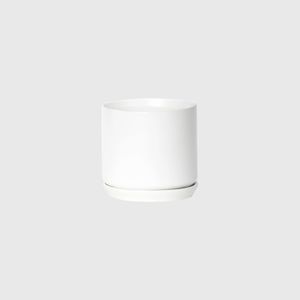 Oslo Planter Ice White – Medium