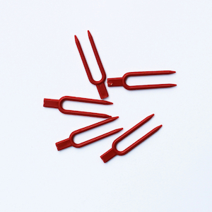 Plant, garden: Plant Soil Pins – Red