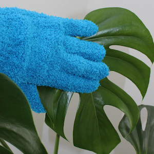 Leaf Cleaning Glove – Blue