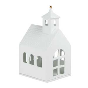 Porcelain Tealight House- Large Chapel