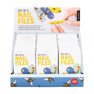 Bee Nail Files - set of 6