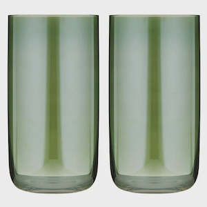 Verity Highball Tumblers Fern - Set of 2