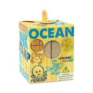 Wooden Stamp Set - Ocean