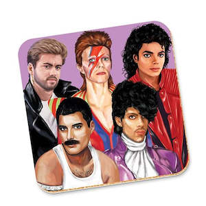 Male Music Artists Coaster