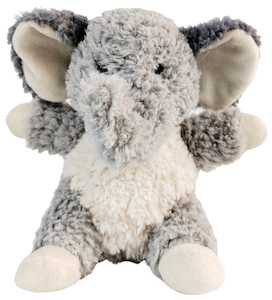 Furniture: Curly Elephant Soft Toy