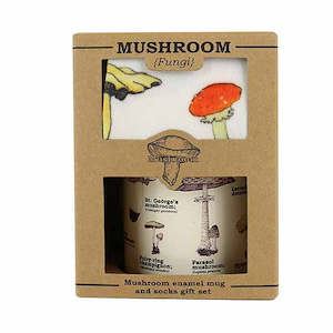 Mug & Socks - Mushroom