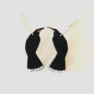 Huia Bird Earrings