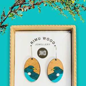 Rimu Tui Earrings