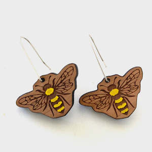 Honey Bee Rimu Earrings