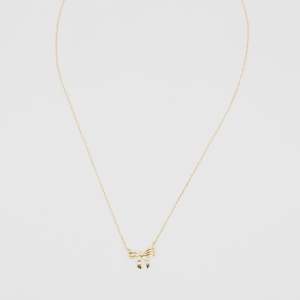 Gold Bow - Necklace