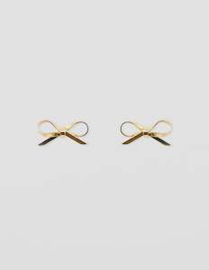 Dainty Bow Studs