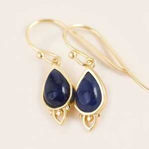 Third Eye Chakra Earrings - Gold