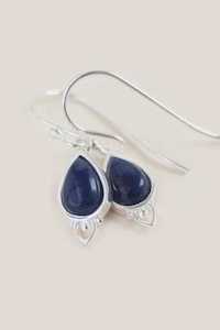 Third Eye Chakra Earrings - Silver