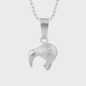 Furniture: Sterling Silver Kiwi - Necklace