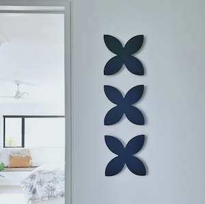 Furniture: Frangipani - Set of 3 Wall Decor