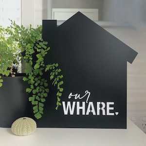 Our Whare House - Steel Wall Art