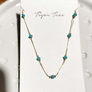 Jade Gold Hali Necklace