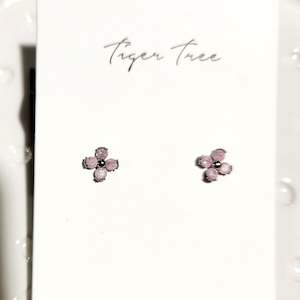 Furniture: Pink Flower Studs