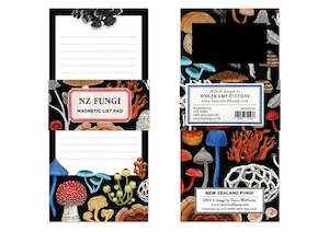 Furniture: Tanya Wolfkamp Magnetic Notepad - Fungi