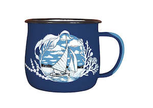 Tanya Wolfkamp enamel mug - P Class