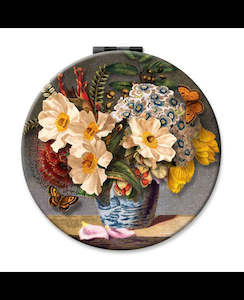 NZ Native Bouquet Mirror - Tanya Wolfkamp