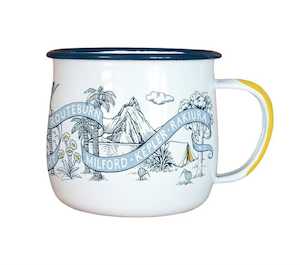 Tanya Wolfkamp Enamel Mug - Great Walks