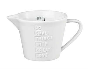 Do Small Things Ceramic Jug