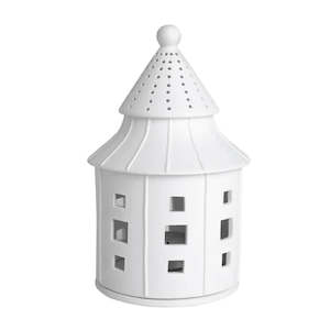 Porcelain Tealight House - Dream House