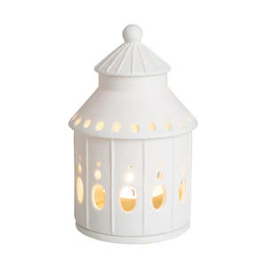 Furniture: Porcelain Tealight House - Fairy Castle