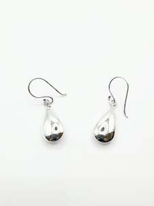 Sterling Silver Slim Drop Earrings