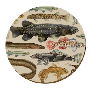 Tanya Wolfkamp Placemat - Freshwater Fish