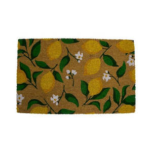 Furniture: Doormat - Lemon