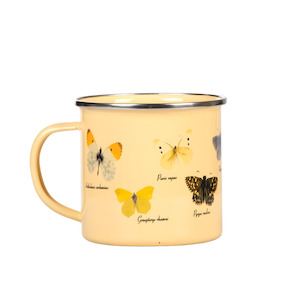 Enamel Mugs - Butterflies