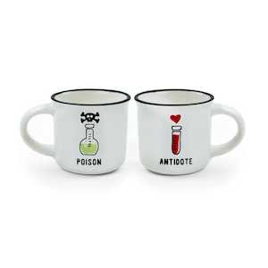 Espresso Mini Mug Set - Poison & Antidote