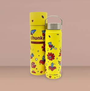 Chunky Cylinder Drink Bottle - Splashy Slushy