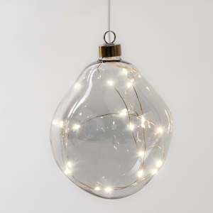 Hanging Smokey Orb Light (SALE)