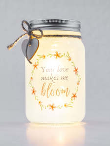 Furniture: Sparkle Jar - Your Love Makes Me Bloom